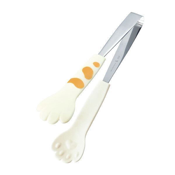 Tanabe Kanagu Big Nyanko Cat Tongs 24cm White Tama 2501