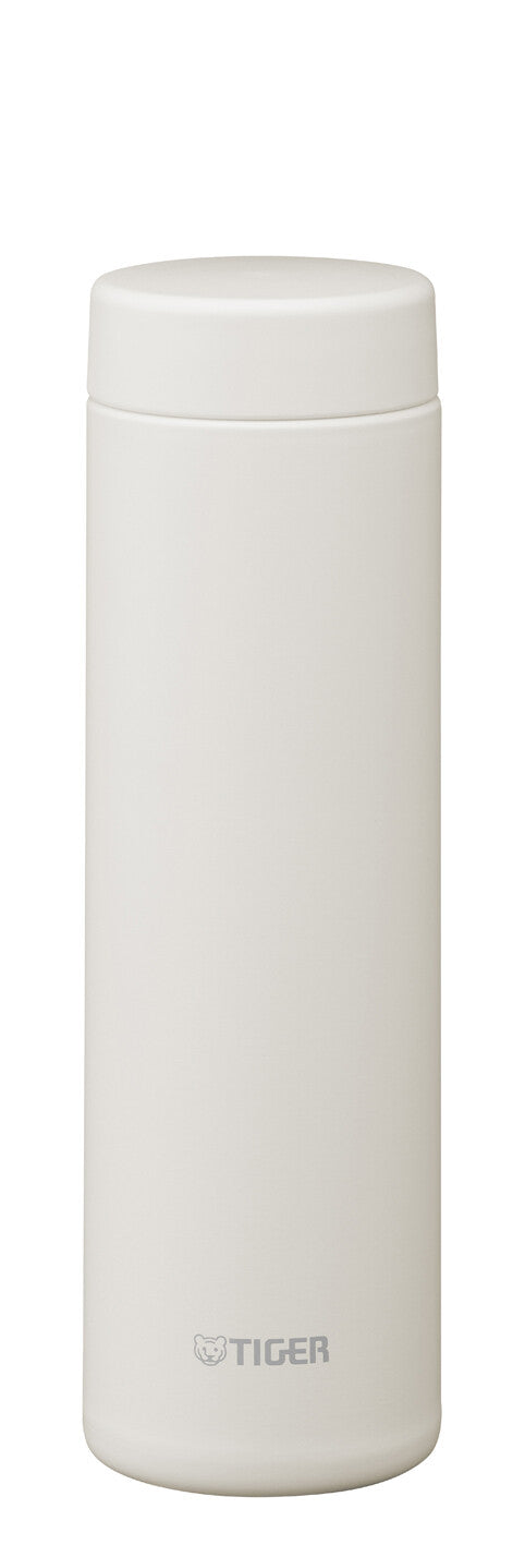Tiger Vacuum Insulated Water Bottle 500ml Shell White MMZ-V050