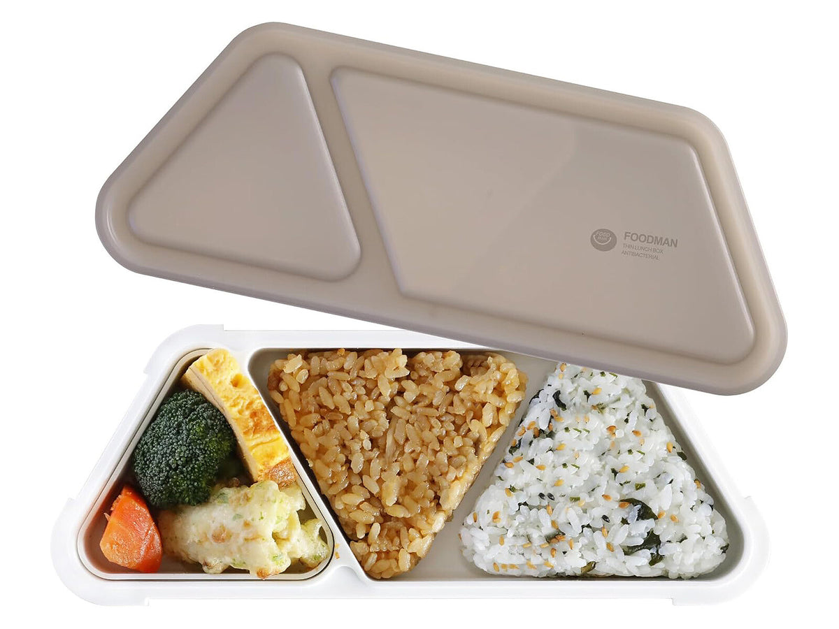 CB Japan Food Man Onigiri Bento Box Gray