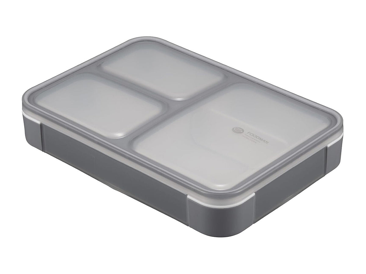 CB Japan Food Man Bento Box 600ml Gray