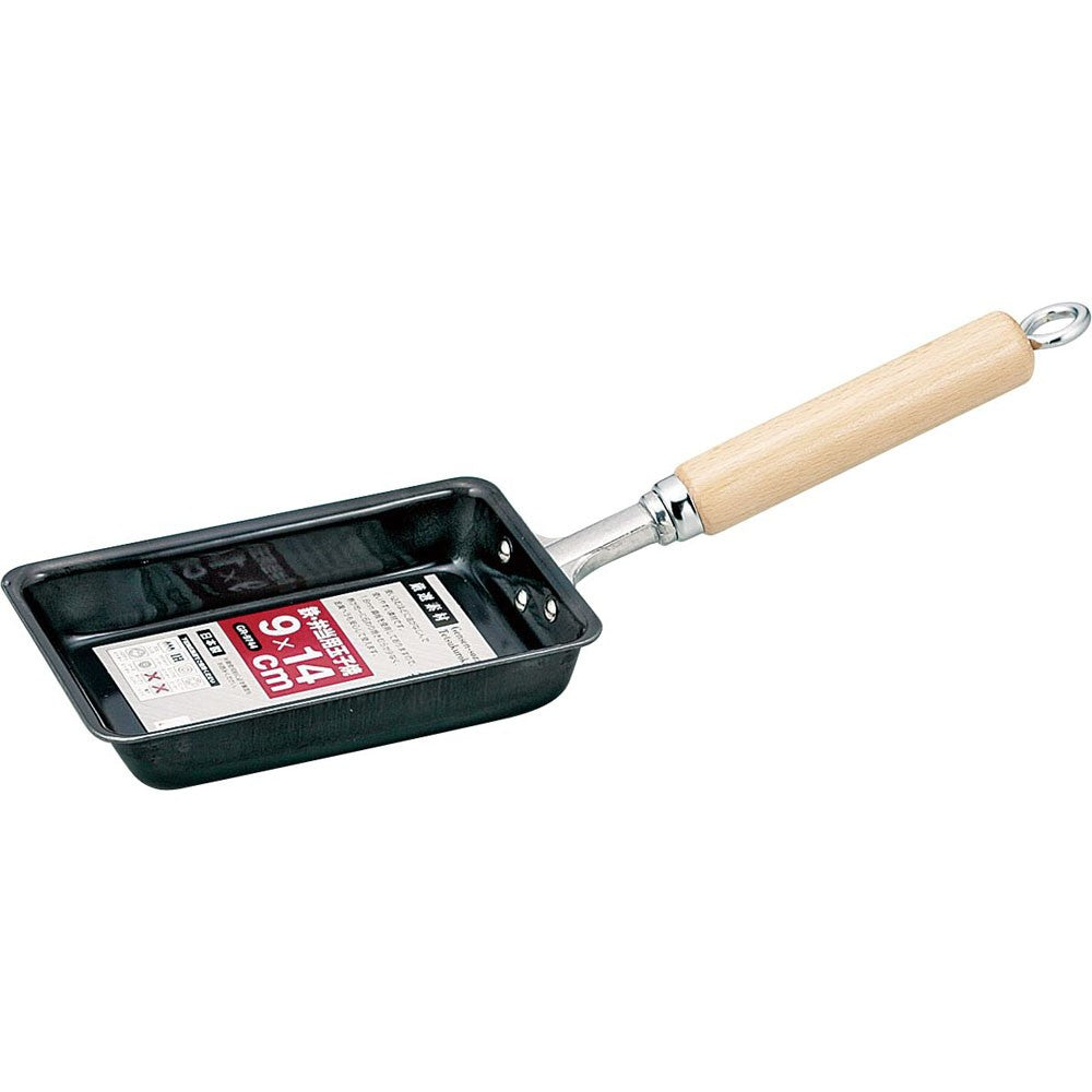 Wahei Freiz Iron Tamagoyaki Pan for Bento 9x14cm GR-9744