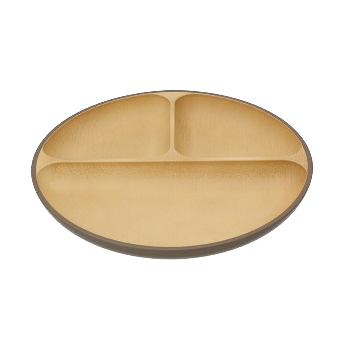 Kanoh Earth Color Lunch Plate Red Gray