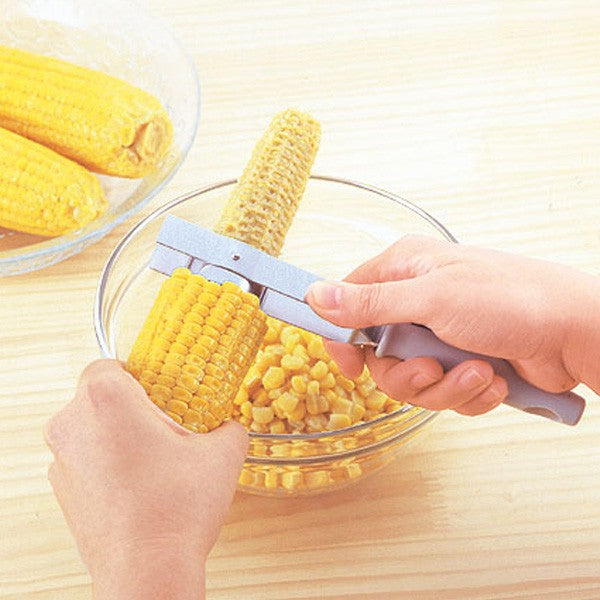 Shimomura Ajiwai Shokubo Corn Stripper Kernel Cutter Stainless Steel ATK-213