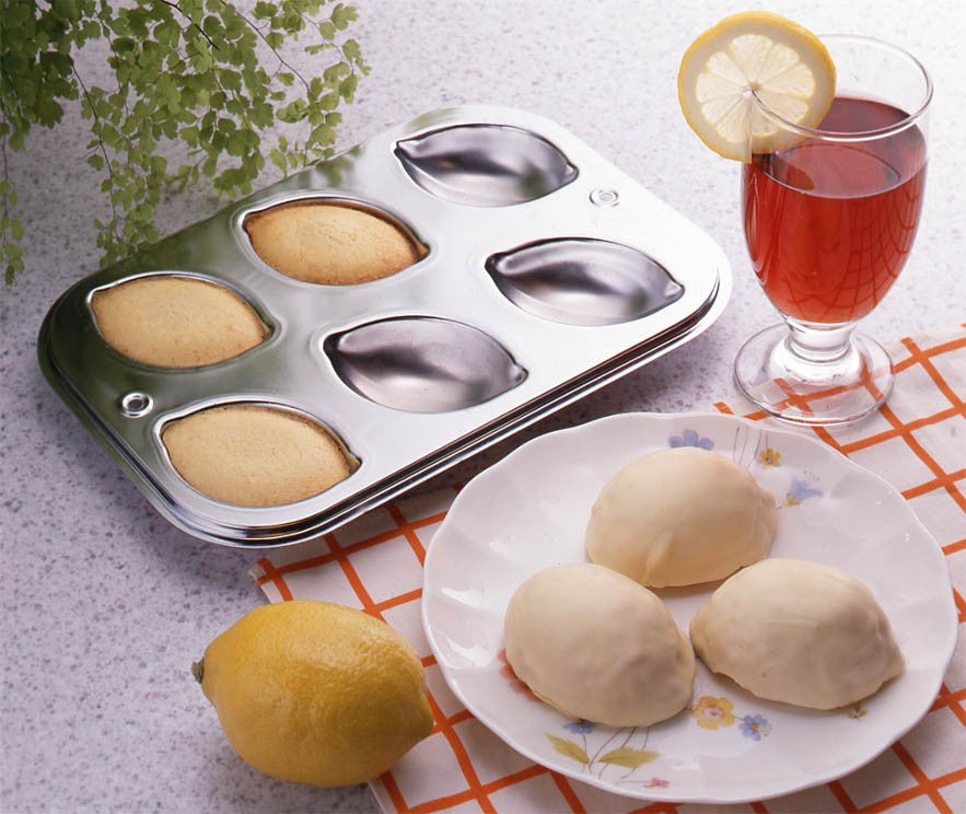 Tiger Crown Lemon Cake Pan 6 Cavity 918