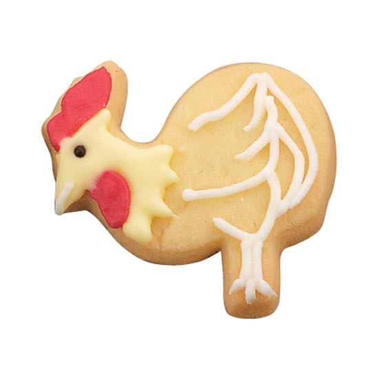 Tiger Crown Stainless Steel Animal Cookie Cutter Chicken 1286