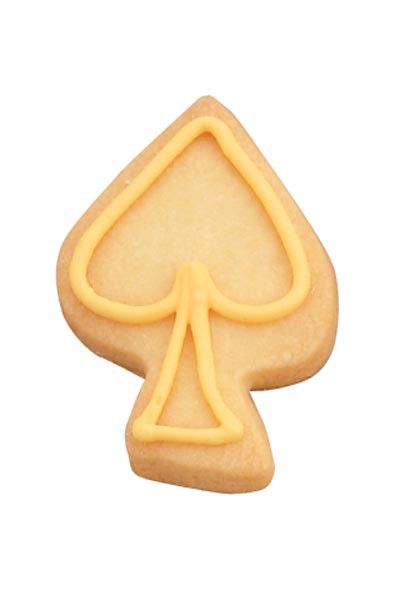 Tiger Crown Stainless Steel Spade Cookie Cutter 5.9cm 1299