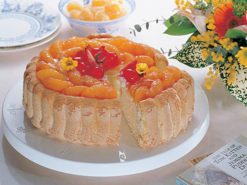 Tiger Crown Cake Decorating Turntable with Divider Guide 27cm 1731