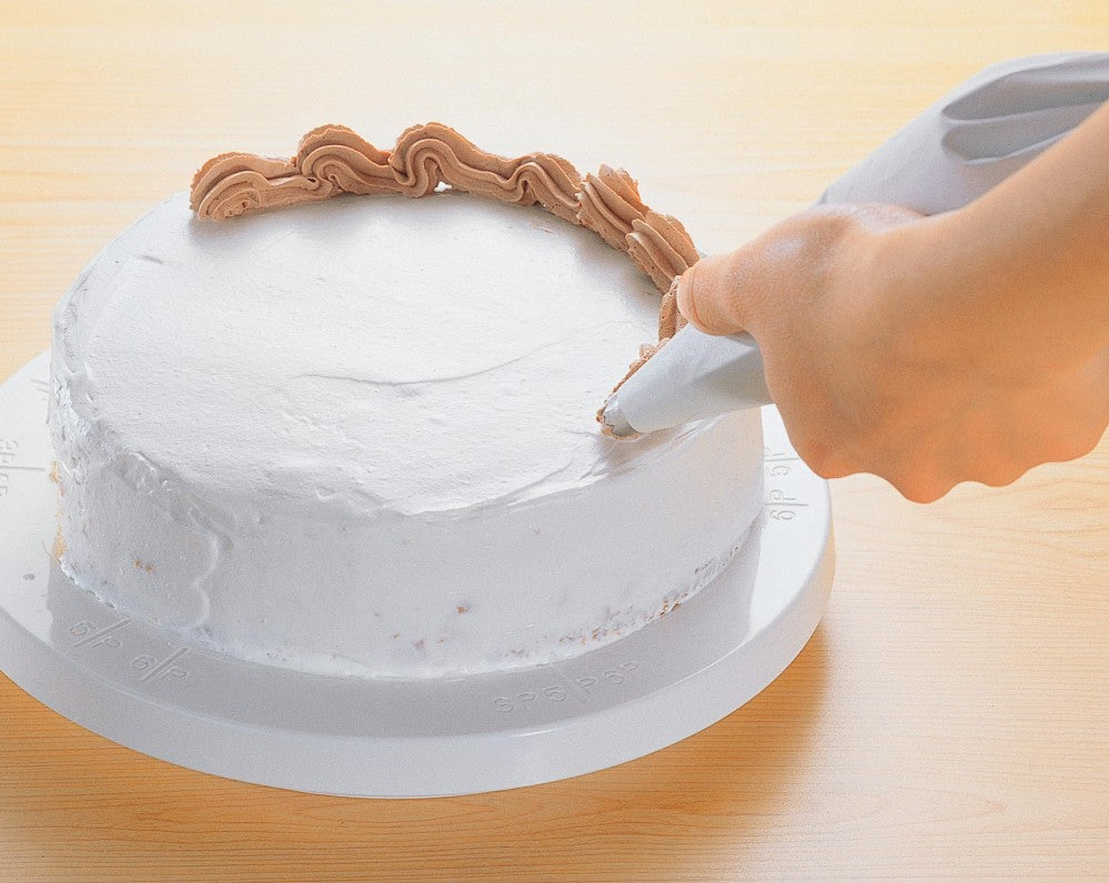 Tiger Crown Cake Decorating Turntable with Divider Guide 24cm 1732
