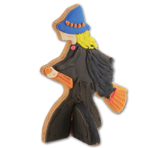 Tiger Crown 3D Halloween Witch Cookie Cutter Stainless Steel 1973