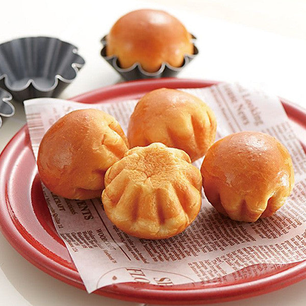 Tiger Crown Albrid Brioche Mold Small Nonstick Aluminum 5178