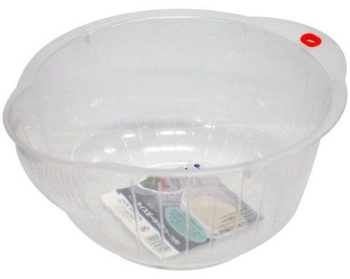 Inomata Rice Washing Speed Bowl 5 Go Capacity 23