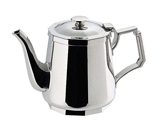 Wadasuke Square Teapot Stainless Steel for 3 People 2202-0307