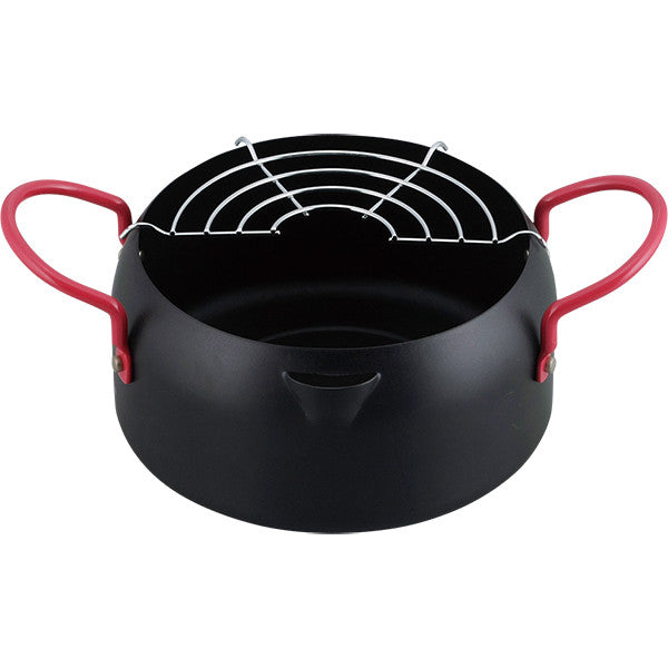 Wahei Freiz Kachikore Induction Tempura Pot 16cm with Rack KR-8265