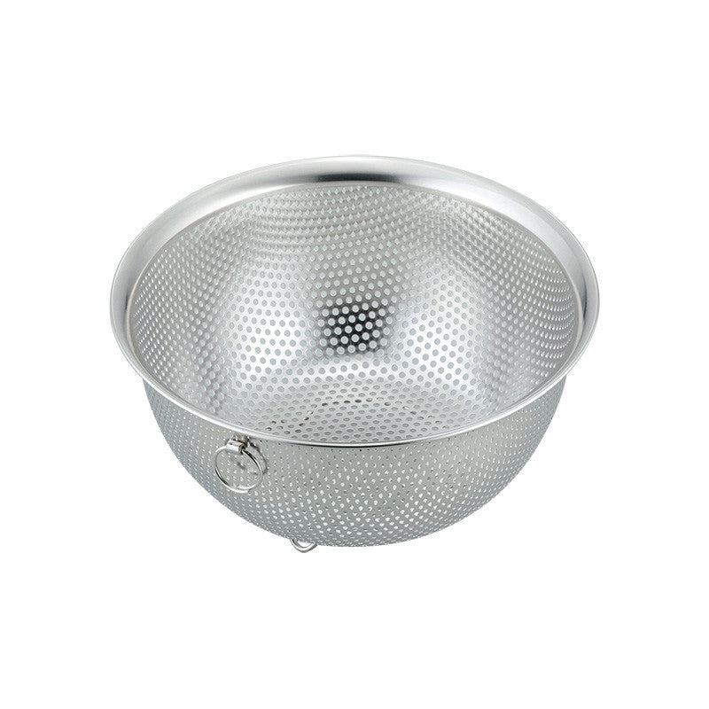Wahei Freiz Sui Guto Stacking Punched Strainer with Ring 17cm SUI-6027