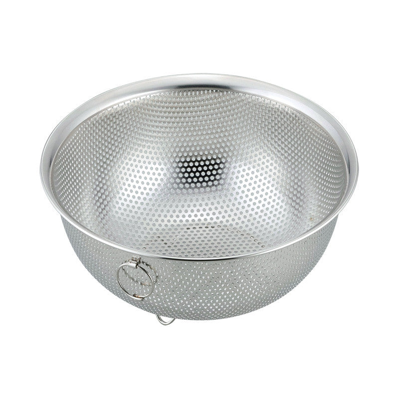 Wahei Freiz Sui Guto Stacking Punched Strainer with Ring 20cm SUI-6028