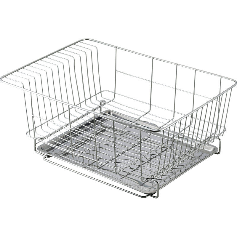 Wahei Freiz SUI Groote Dish Drying Basket with Stainless Steel Tray