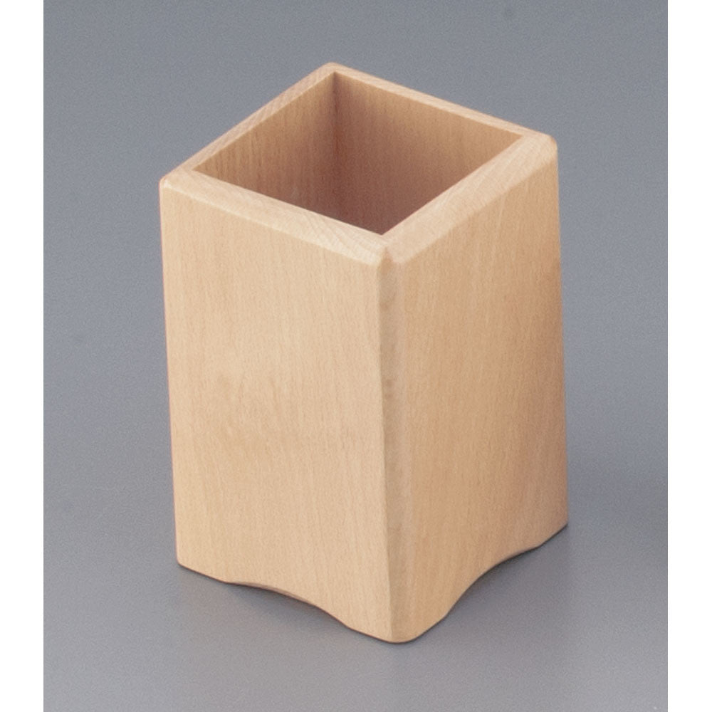 Yamako Wooden Rounded Chopstick Holder Natural PHS89