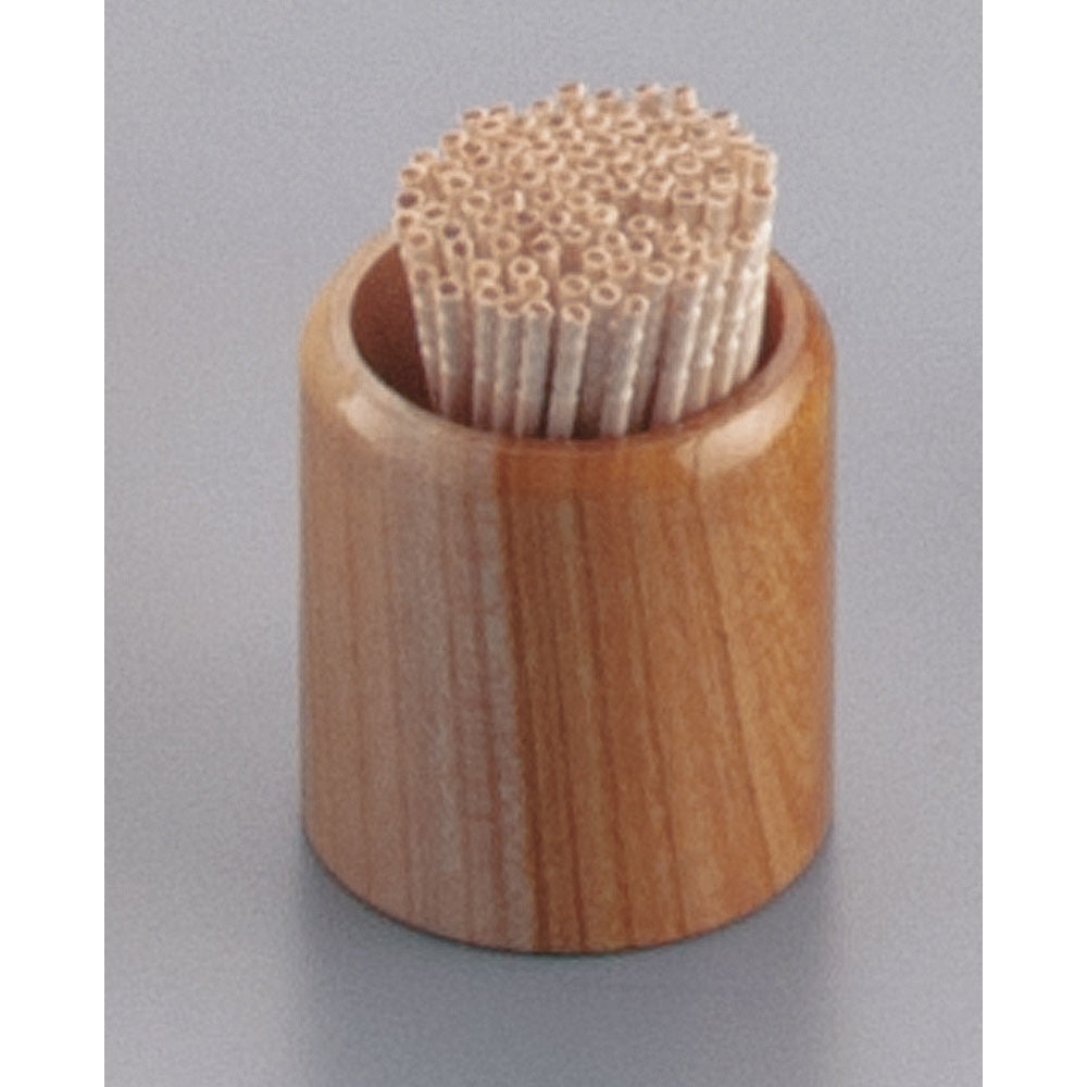 Yamako Wooden Round Toothpick Stand