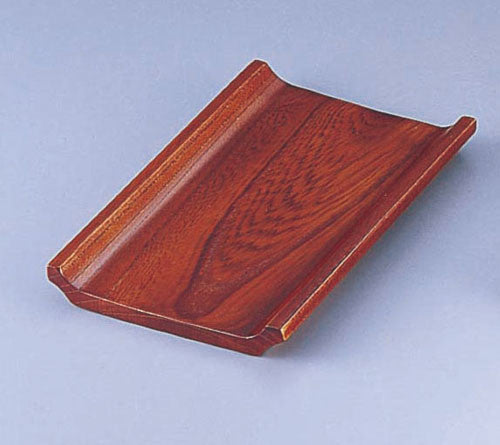 Yamako Keyaki Wide Hot Towel Dish for 4 to 5 People 16126