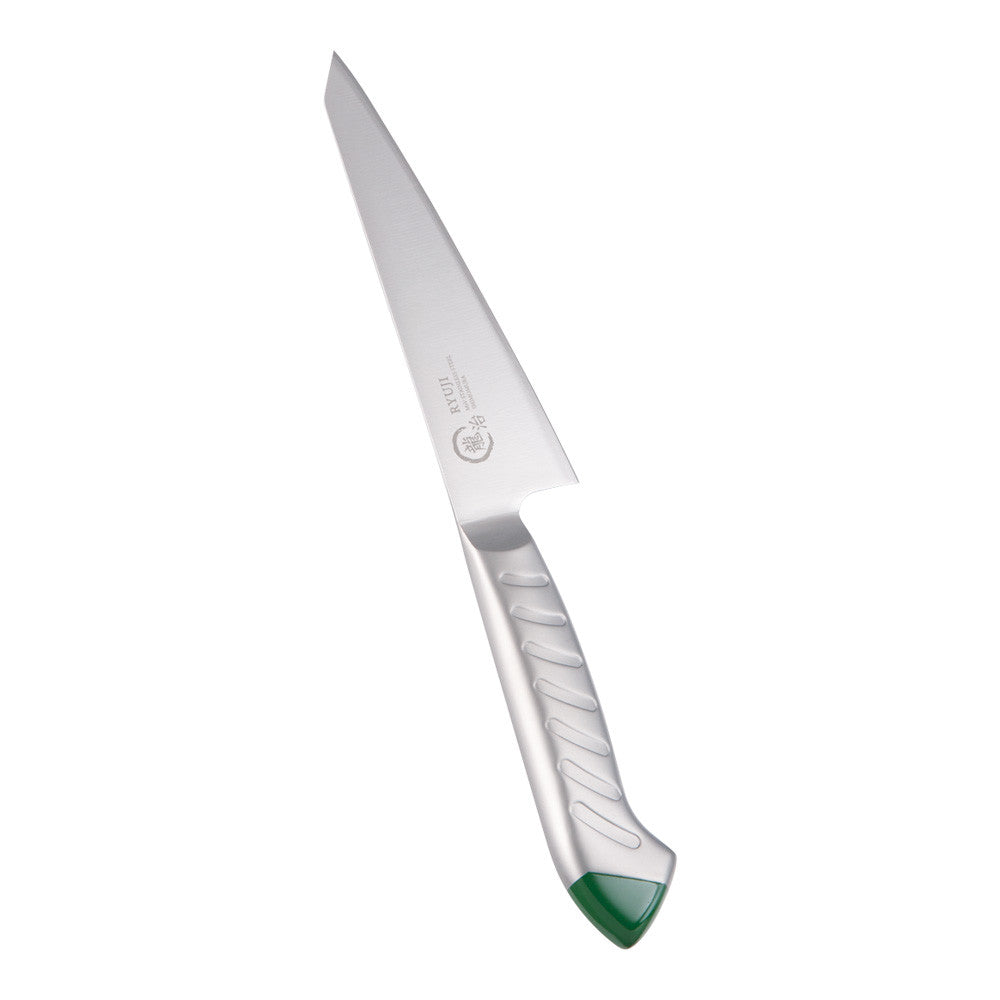 Shimomura Ryuji Stainless Color Boning Knife 15cm Green