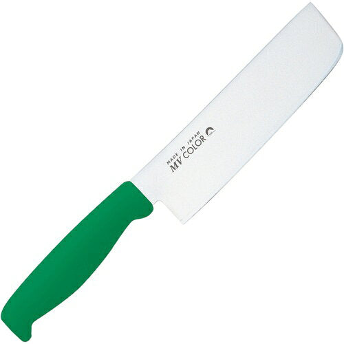 Fuji Cutlery MV Color Nakiri Vegetable Knife Green 165mm CR-0710GR