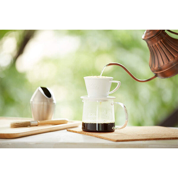 Kalita Hasami Ware Wave Series Coffee Dripper