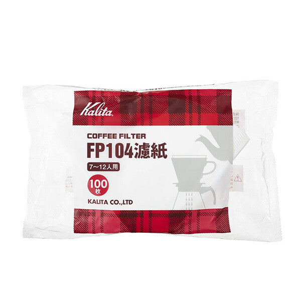Kalita FP104 Coffee Filter Papers White 100 Sheets 17029