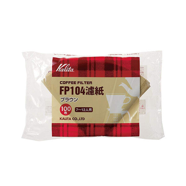 Kalita Coffee Filter Papers Brown 100 Count for 7-12 People 17031