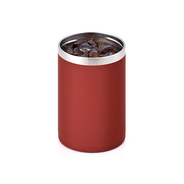 Wahei Freiz Fortec Stainless Can Cooler 350ml Earth Red RH-1532