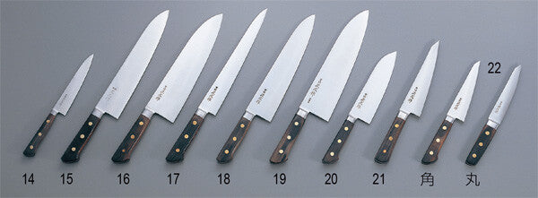 Masahiro Bolstered Yo-Deba Cleaver Knife Japanese Steel 13020