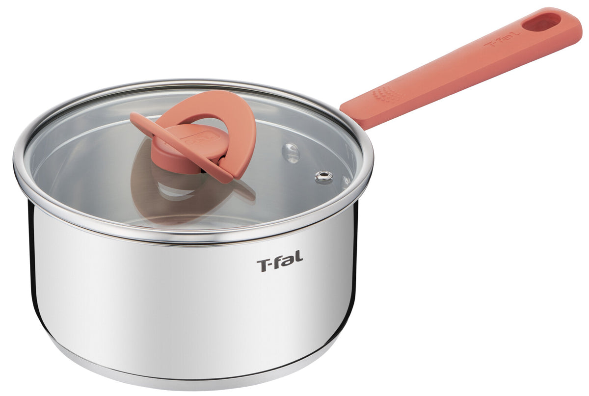 T-fal Optispace IH Stainless Sauce Pan 18cm Set of 4 G72823