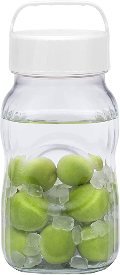 Toyo-Sasaki Glass Fruit Syrup Bottle