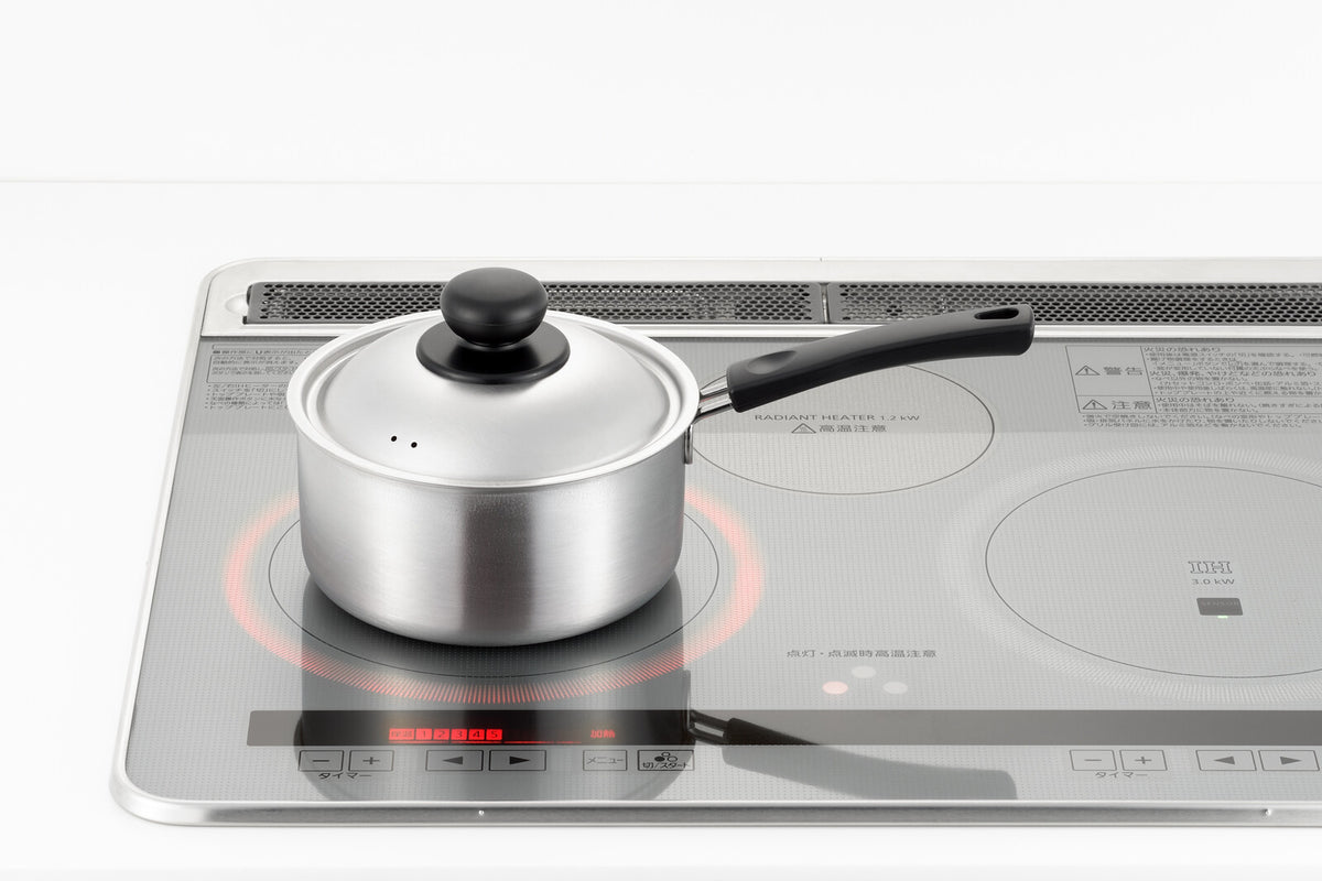 Yoshikawa Cook Easy Stainless Steel Saucepan 14cm