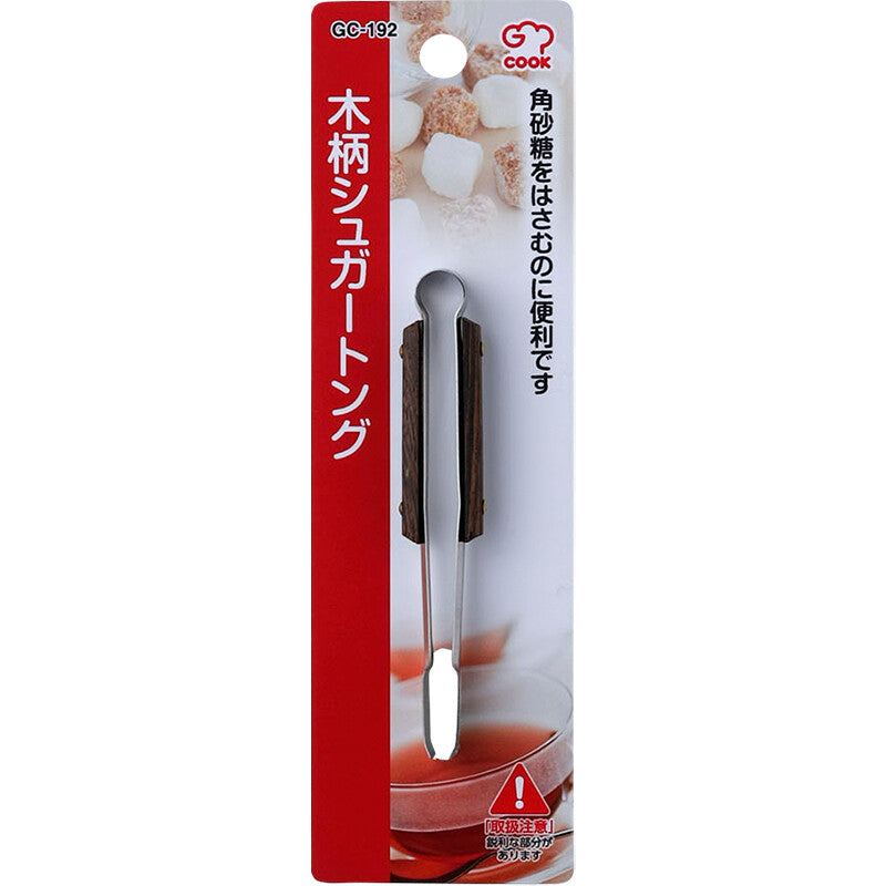 Wahei Freiz G-Cook Wood Handle Sugar Tongs GC-192