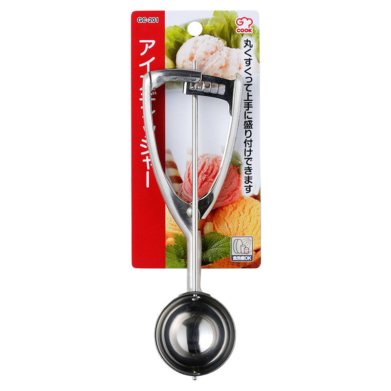 Wahei Freiz G-Cook Stainless Steel Ice Cream Scoop Disher #16 GC-201