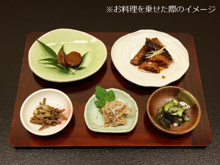 Shimizu Mokuzai Sawara Wood Placemat Urushi Lacquer 41x30cm Set of 6