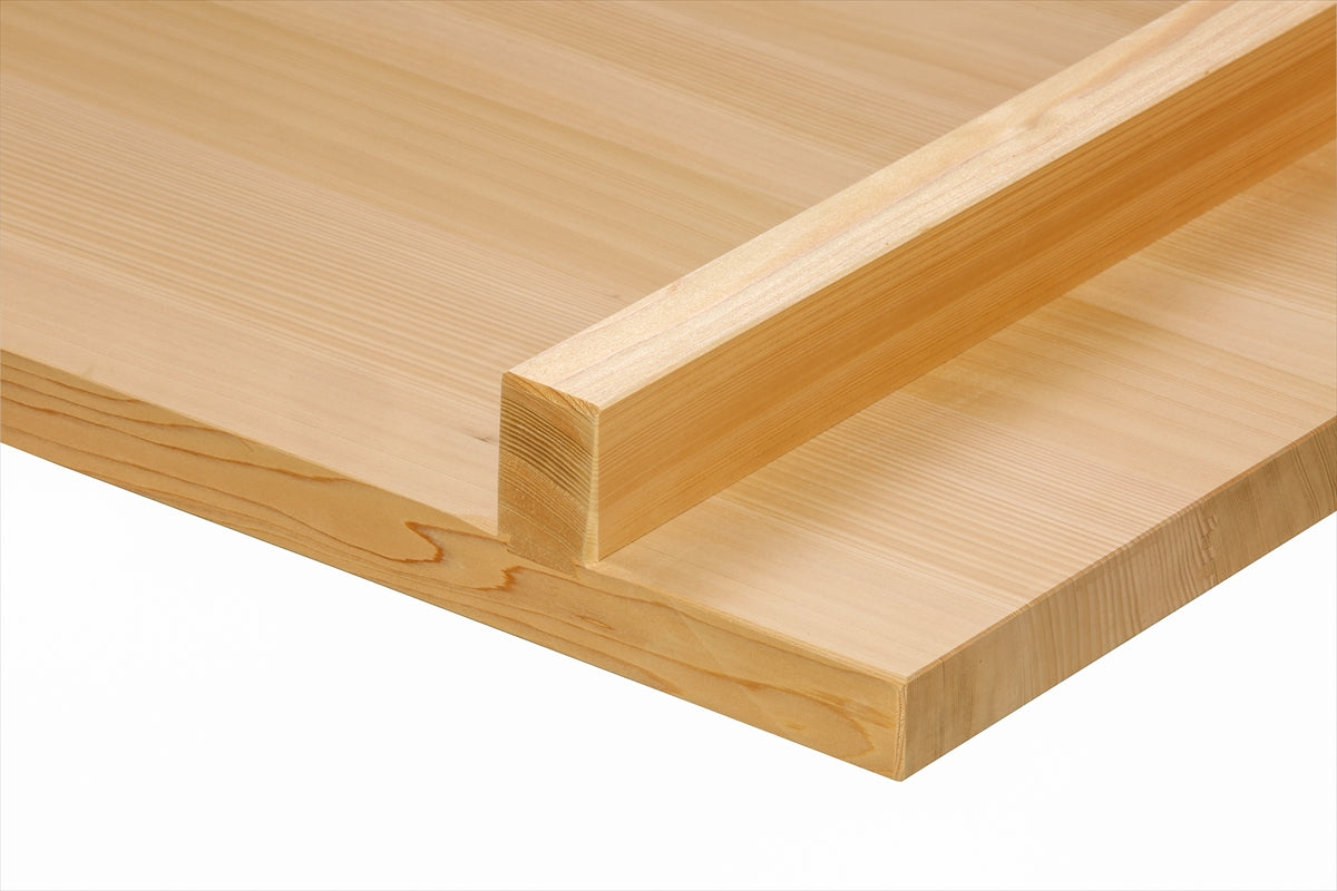 Shimizu Mokuzai Wooden Noodle Rolling Board Medium 90x75cm