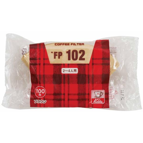 Kalita FP Coffee Filter Brown 100 Count