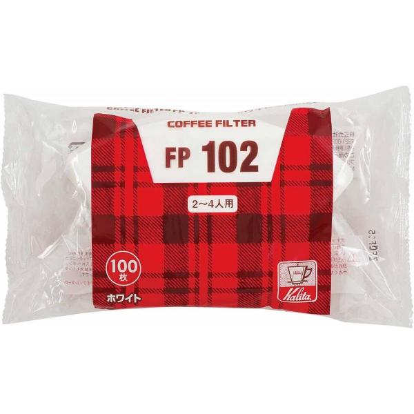 Kalita FP Coffee Filter Papers White 100-Count