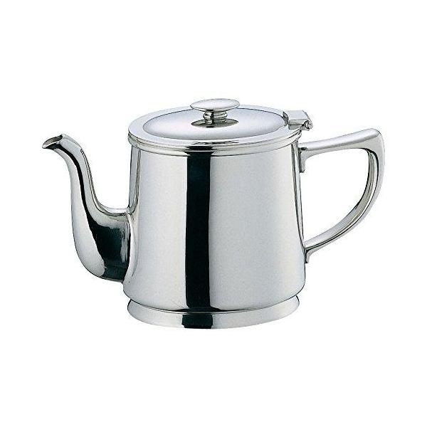 Wadasuke B-Type Oval Teapot Stainless Steel for 2 People 2242-0207
