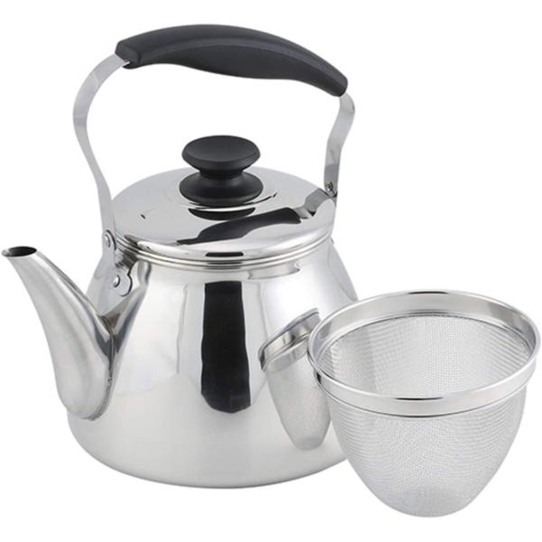Pearl Metal Molty Stainless Steel Wide-Mouth Kettle 5.0L