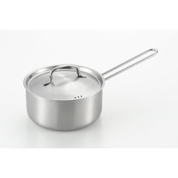 Gogi Stainless Steel Saucepan 18cm IH and Gas Compatible