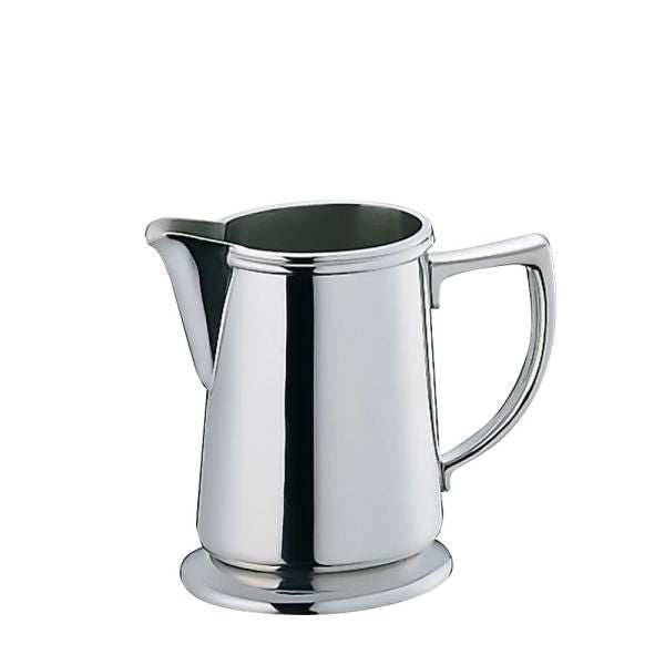 Wadasuke B Type Oval Stainless Milk Pot without Lid for 3 People 2243-0305