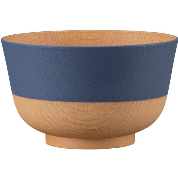 Kanoh Yasashii Irodori Rice Bowl Ruri Blue
