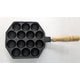 Ikenaga Tekko Mini Round Snack Plate 14 Holes with Oil Brush