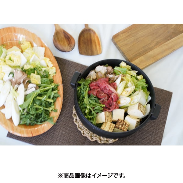Ikenaga Tekko Cast Iron Sukiyaki Pot Kizuna 26cm 12122