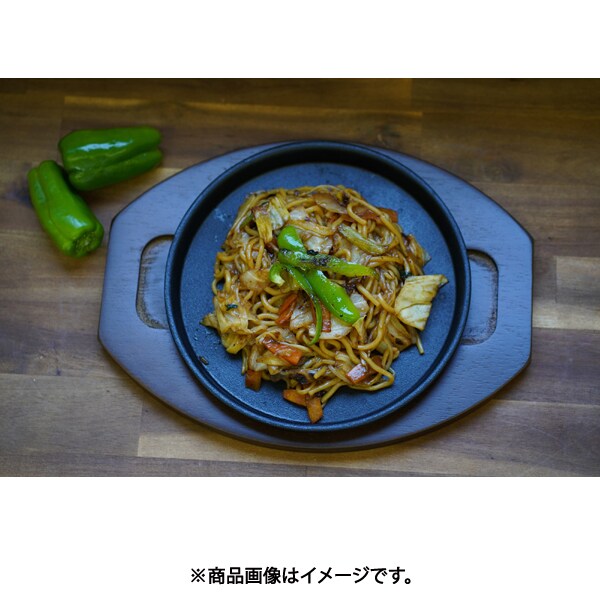 Ikenaga Tekko Yakisoba Iron Griddle Plate 18cm 334