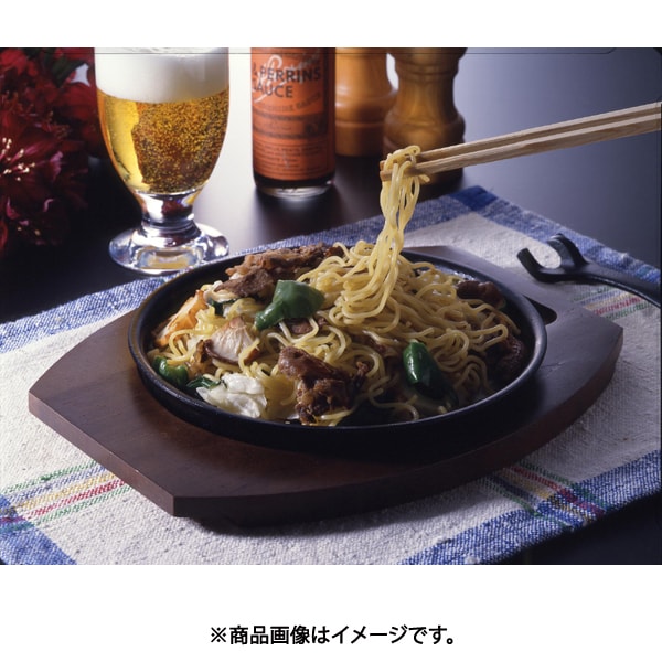 Ikenaga Tekko Yakisoba Iron Griddle Plate 18cm 334