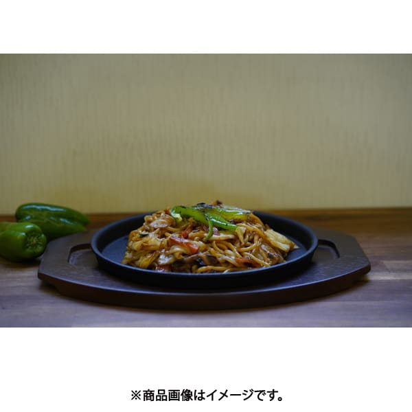 Ikenaga Tekko Yakisoba Iron Griddle Plate 18cm 334