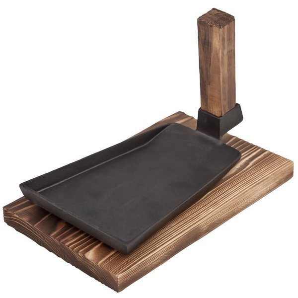 Ikenaga Tekko Cast Iron Plow Shape Steak Plate 11321